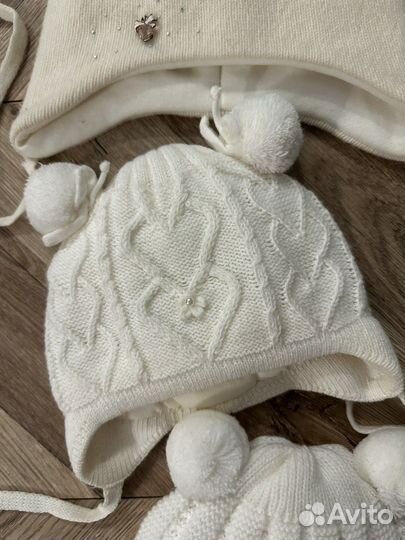 Детские зимние шапочки