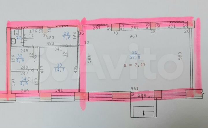 Торговая площадь, 90 м²