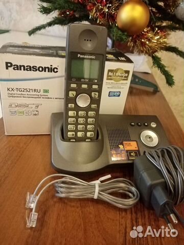 Радиотелефон Panasonic KX-tg2521ru
