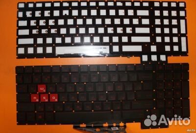 Клавиатура для ноутбука HP 15-CE с подсветкой