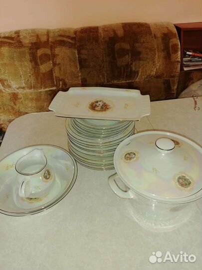 Набор столовой посуды гдр