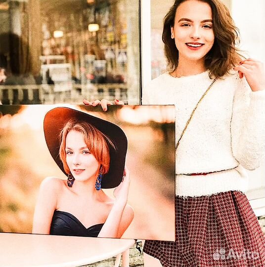 Портрет по фото на холсте в Ростове-на-Дону