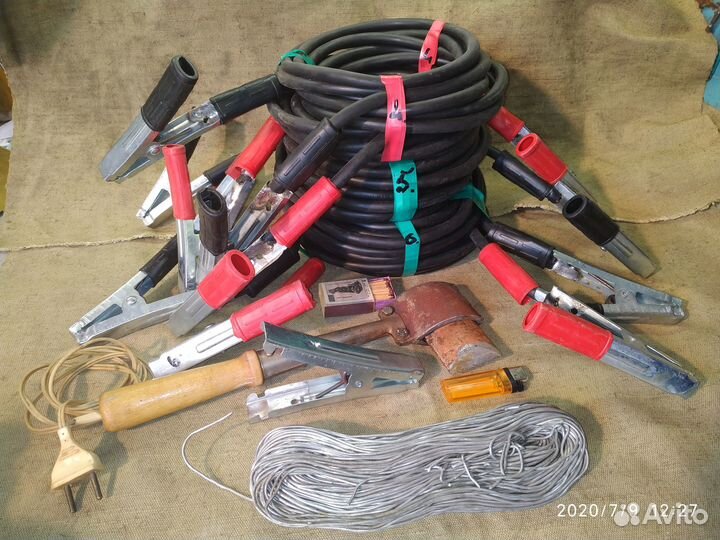 Провода пусковые стартовые для прикуривания 4 м