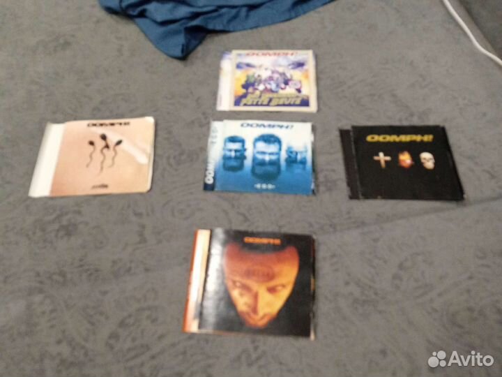 CD альбомы от Oomph (без коробки)