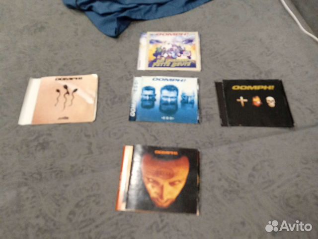 CD альбомы от Oomph (без коробки)