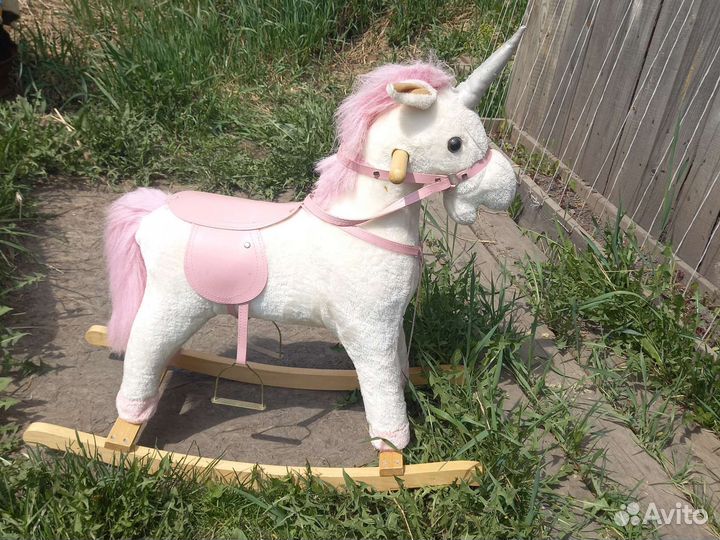 Качалка единорог