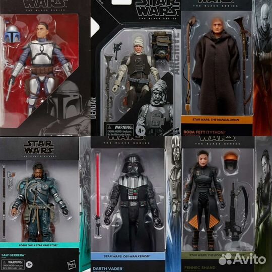 Фигурки Star Wars Звёздные войны 6 дюймов