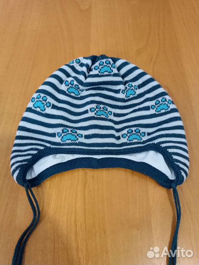 Шапка для мальчика демисезонная 46-50