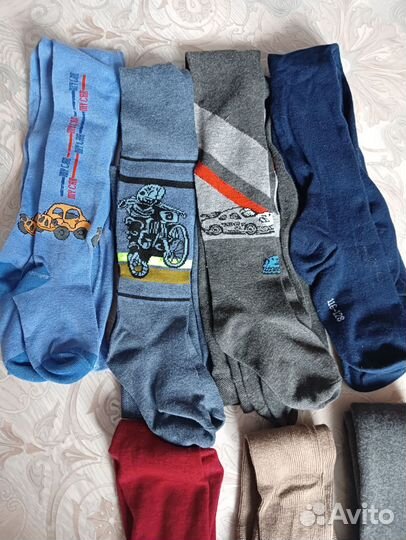 Колготки детские для мальчиков 116-128