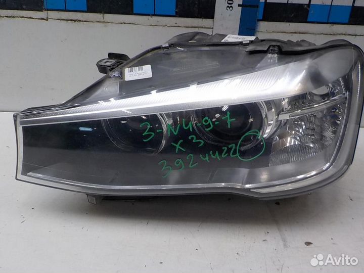 Фара левая BMW X3