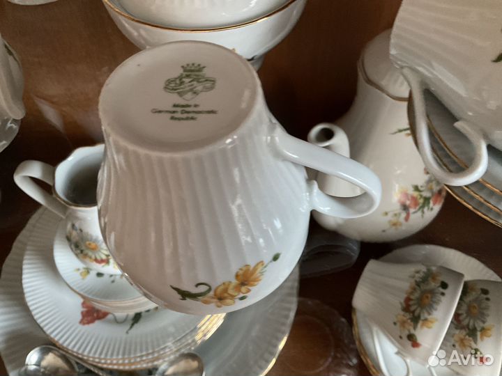 Чайно-Кофейный сервиз ГДР