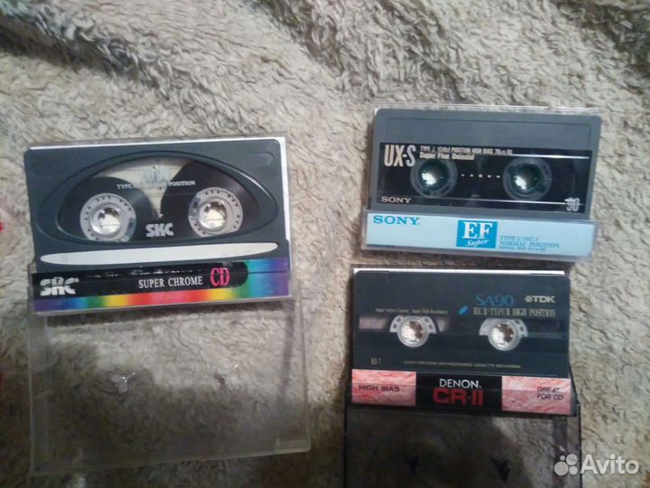 Аудиокассеты tdk.basf и лицензия 100 шт