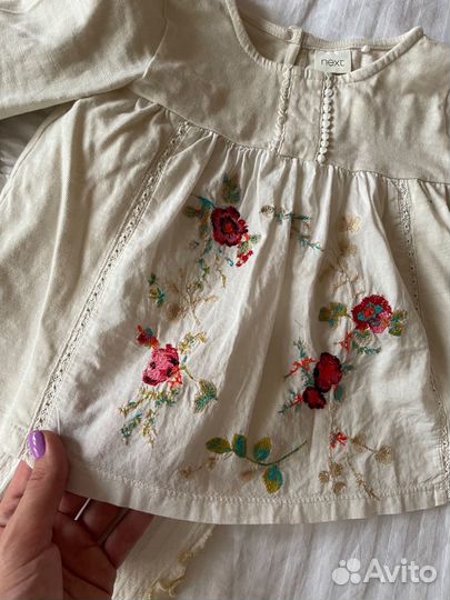 Фирменные вещи для девочки 86-92