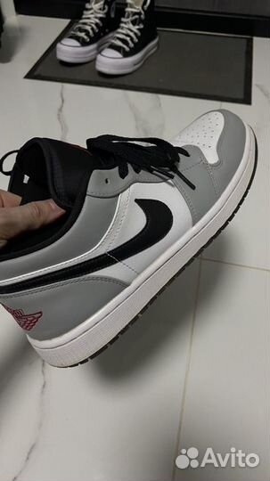 Nike air jordan 1 low light smoke grey оригинал