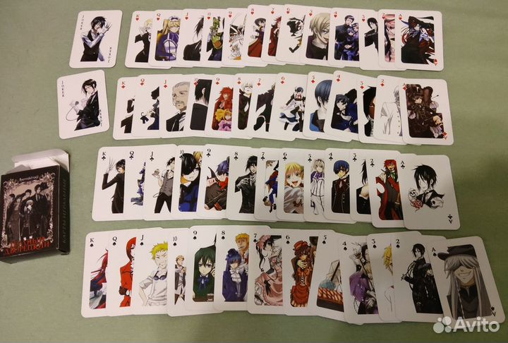 Аниме игральные карты