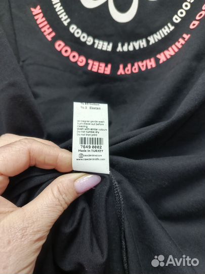 Футболка женская оверсайз 50