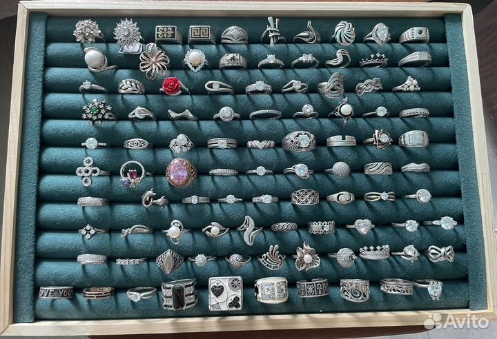 Серебряные кольца