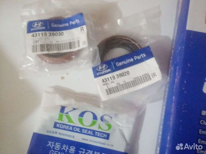 Сцепление хендай солярис, сальники приводов