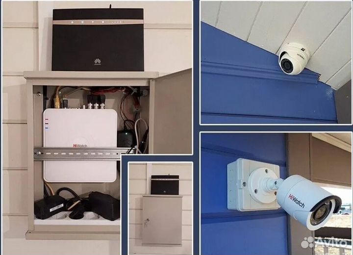 Монтаж видеонаблюдения