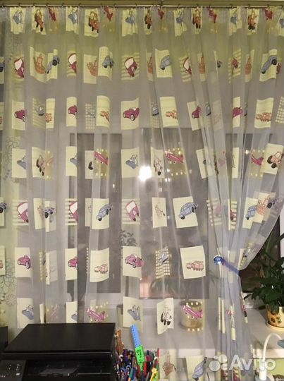Тюль для детской комнаты