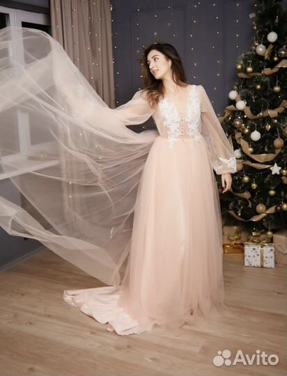 Будуарное платье