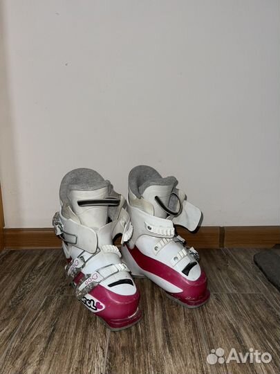 Горные лыжи детские комплект