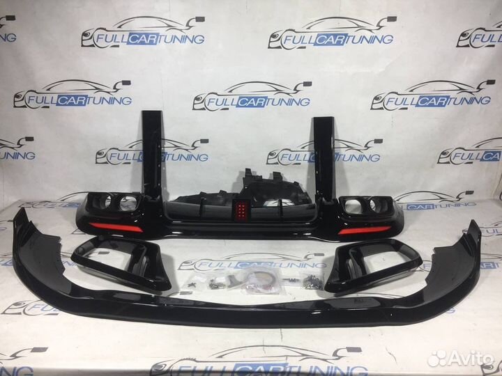 Обвес в стиле B для Mercedes S-class W222 рест