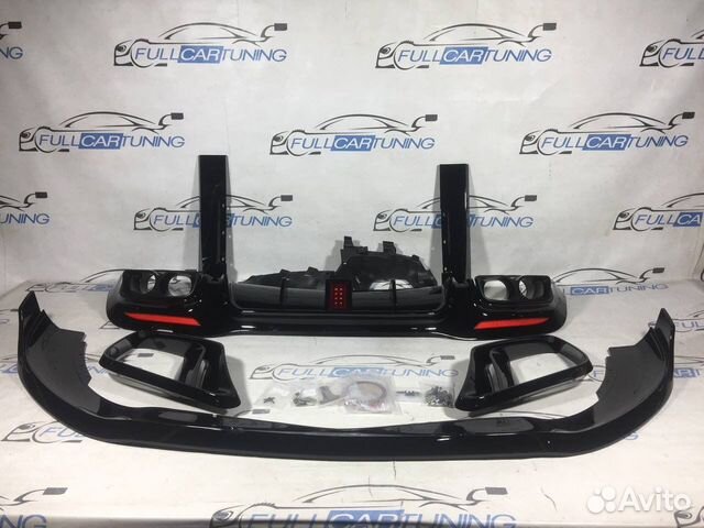 Обвес в стиле B для Mercedes S-class W222 рест