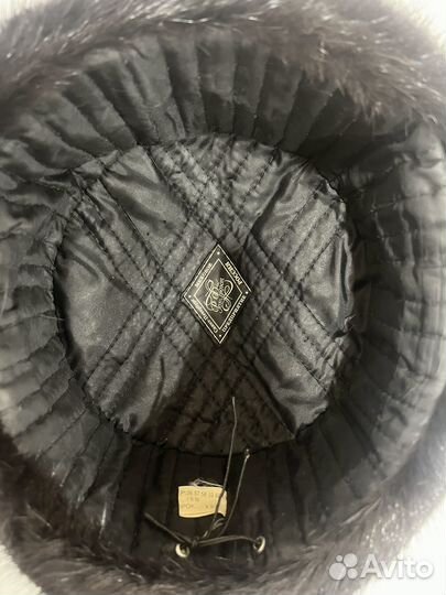 Норковая шапка мужская 58