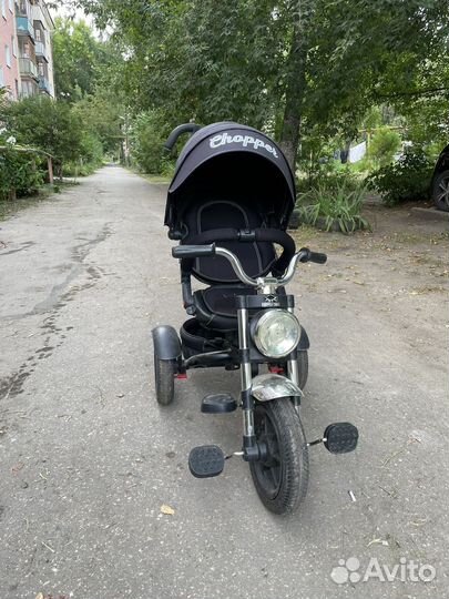 Детский велосипед с ручкой бу