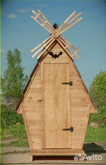 Уличный туалет с установкой Щ626