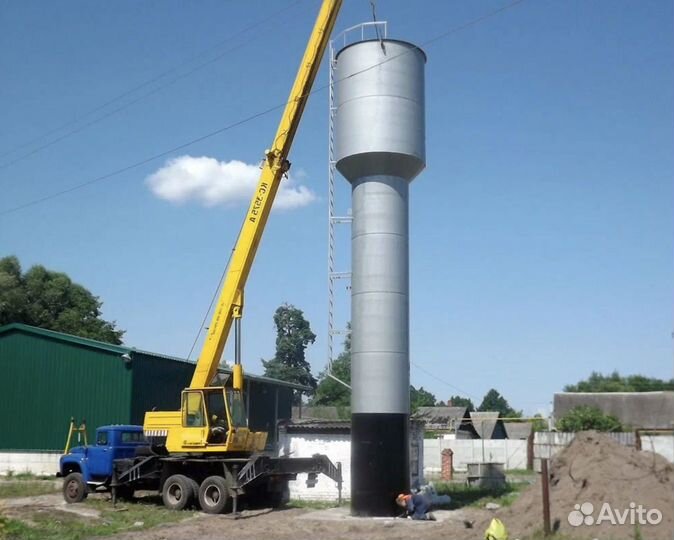 Водонапорная башния Рожновского. вбр