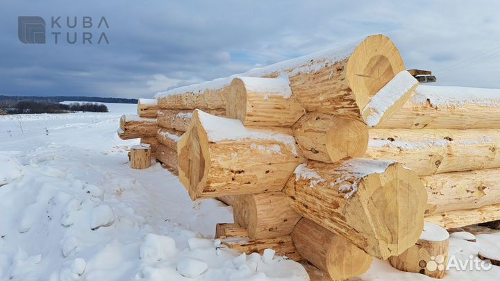 Баня дом из сруба, дикая рубка, сруб для бани