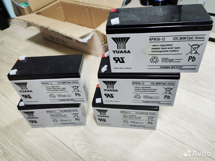 Аккумулятор от ибп yuasa npw36-12