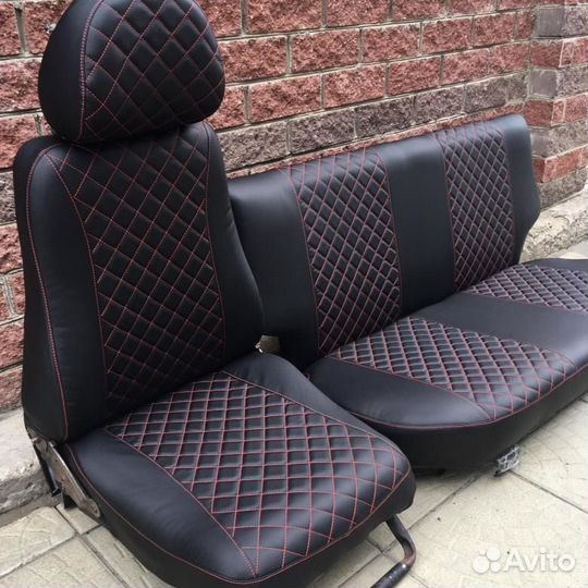 Модельные чехлы ромб на отечественные автомобили