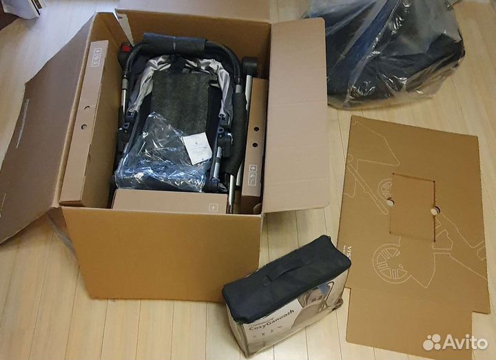 Коляска uppababy vista 2в1/cozy ganoosh/ адаптеры