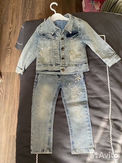 Костюм джинсовый для девочки