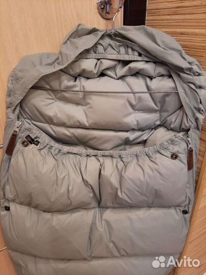 Пуховый конверт в коляску