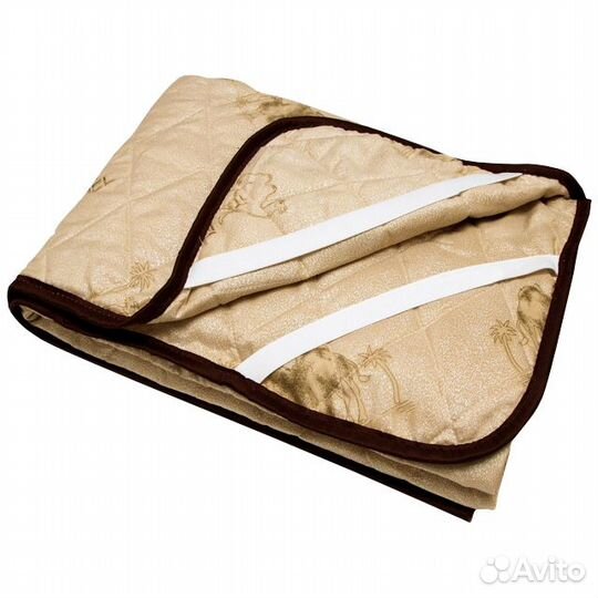 Наматрасник cottonika 120х200см шерсть верблюжья 3