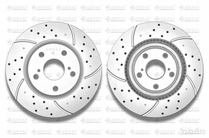 Тормозные диски передние Toyota Camry 40.50.55