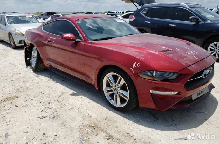 Ford Mustang 2.3 AT, 2019, битый, 47 000 км