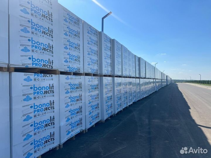 Газоблок газобетонные блоки бонолит Bonolit