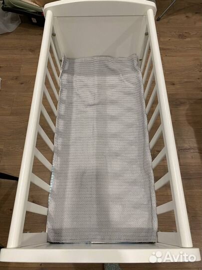 Детская кроватка люлька колыбель с маятником