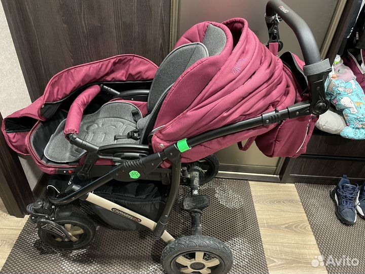 Коляска camarelo 2 в 1