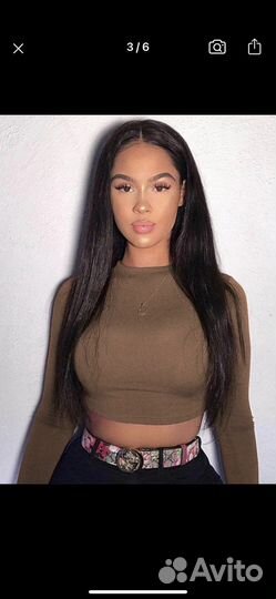 Топ с длинным рукавом