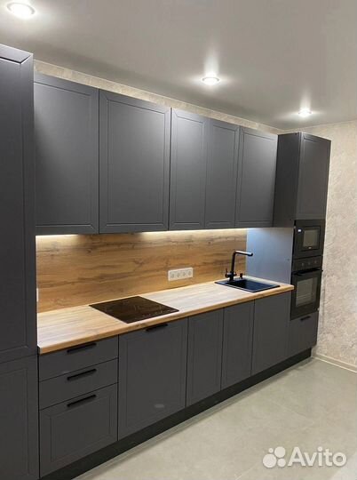 Кухня прямая модульная новая