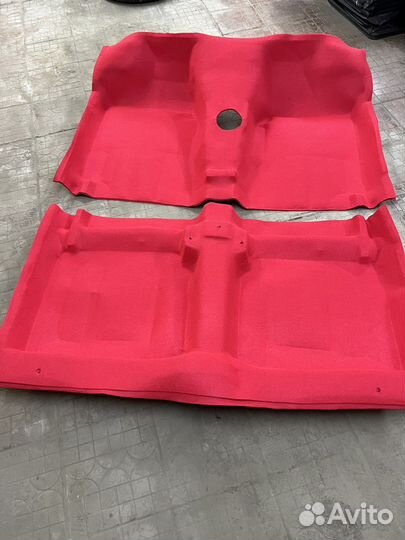 Ковер пола ваз 2101-2107 «красный»