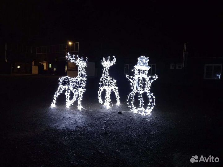 Светящиеся фигуры / Новогодние фигуры