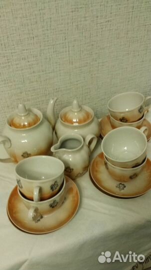 Чайный сервиз, новый