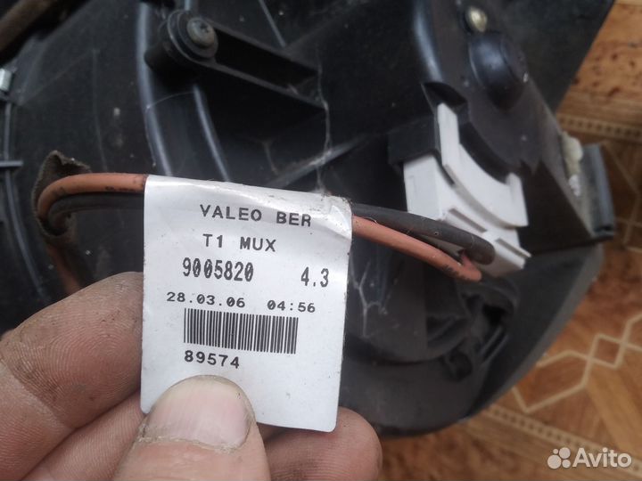 Печка в сборе Пежо 206